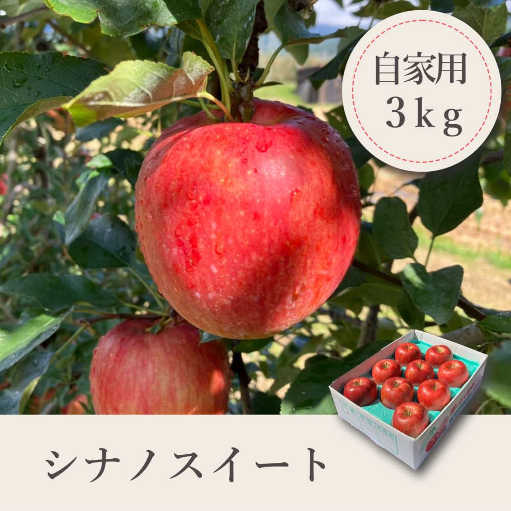 シナノスイート 自家用【3kg】