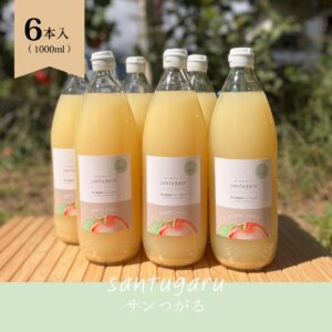 りんごジュース（サンつがる）　6本セット